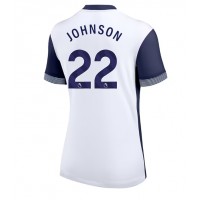 Camisa de time de futebol Tottenham Hotspur Brennan Johnson #22 Replicas 1º Equipamento Feminina 2024-25 Manga Curta